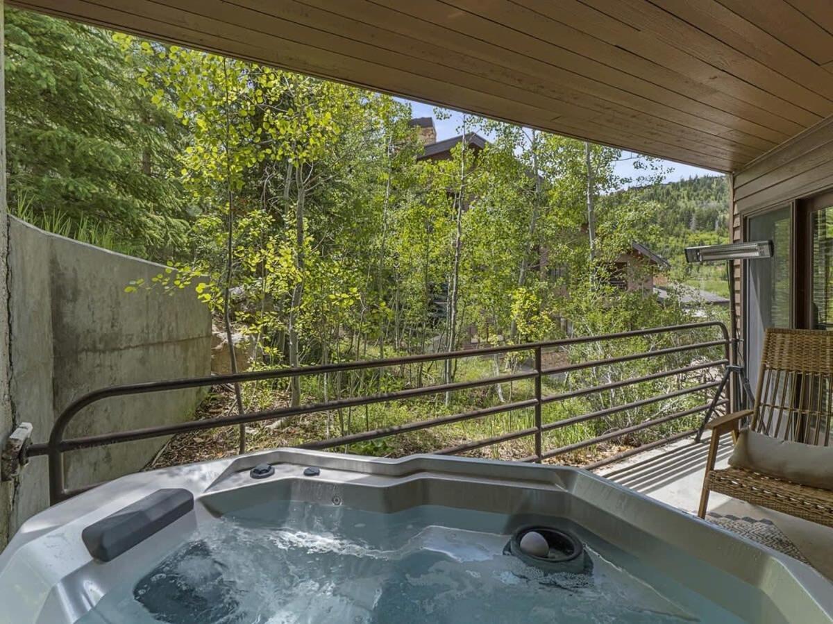Gorgeous 1Br Steps From Lifts With Private Hot Tub Villa Park City Eksteriør bilde